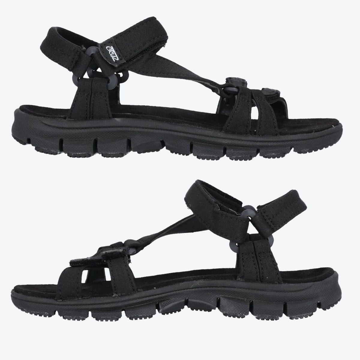 stå Skubbe synonymordbog Ergonomiske Cruz Bernao sandaler til kvinder - vælg mellem sort og nav