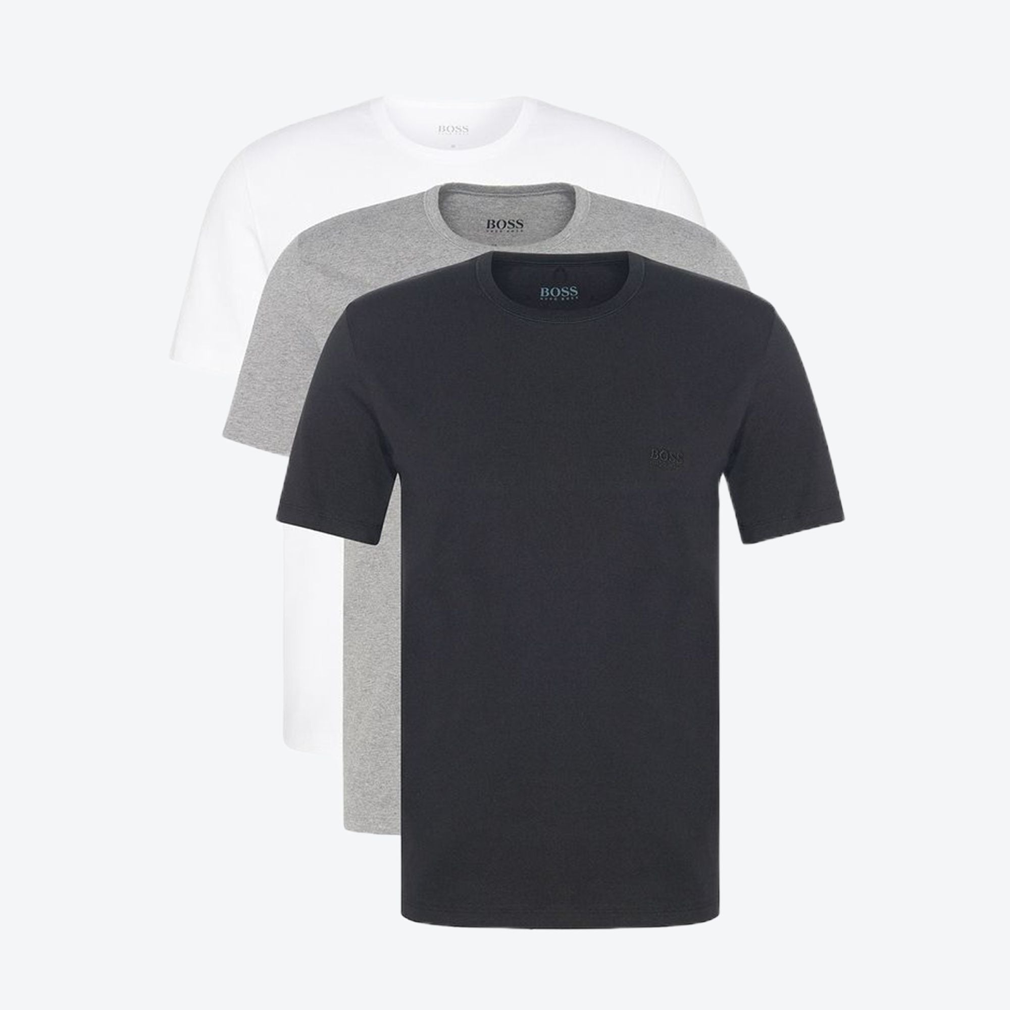 6 klassiske Hugo Boss T-shirts i 100%