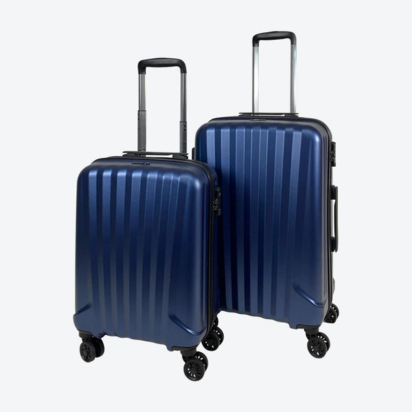 Forkert tjener Tørke Stilfulde og robuste kufferter i blå fra Bon Goût - MILANO ABS Spinner