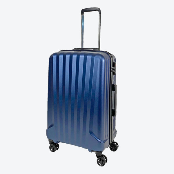 Stilfulde og robuste kufferter i blå fra Goût - MILANO ABS Spinner